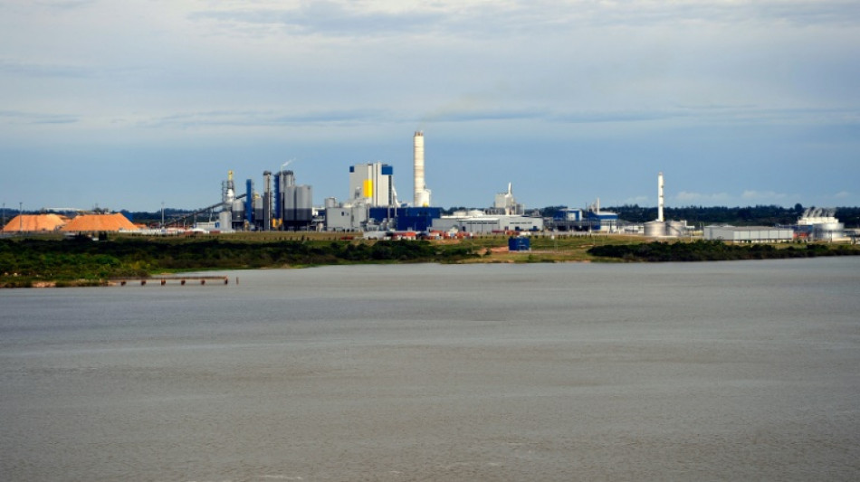 Uruguay sanciona a la finlandesa UPM por un derrame de soda ca&uacute;stica en un curso de agua