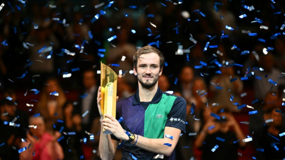 ATP: Titr&eacute; &agrave; Vienne, Medvedev pr&eacute;pare id&eacute;alement Paris et les Masters 