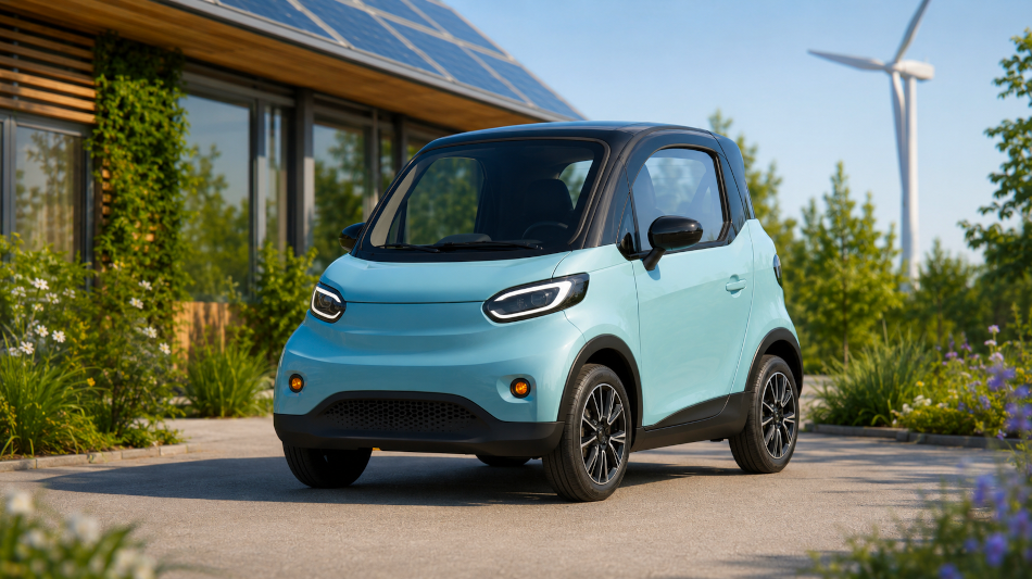Small, efficient and revolutionary: The IPOP electric car from Alsace